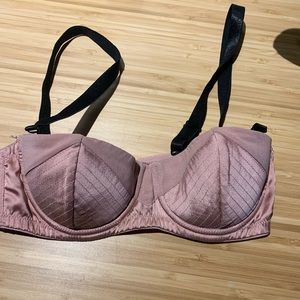 Fleur Du Mal Rose Bra